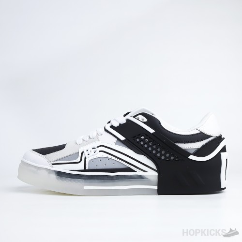 D&G White Custom 2.zero Sneakers (Dot Perfect)